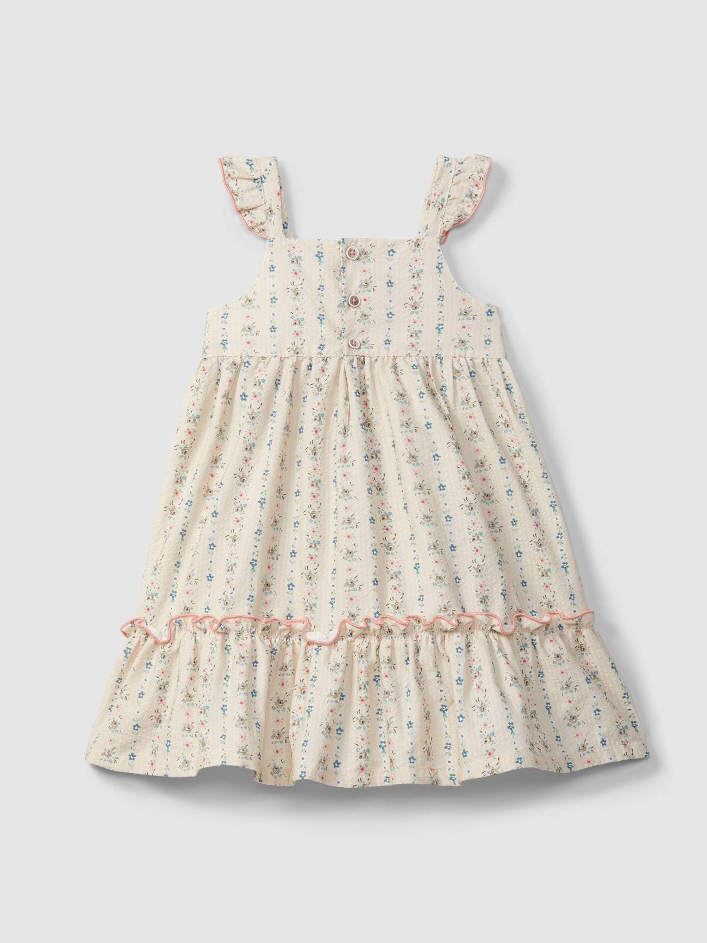 Vestido estampado floral LARANJINHA