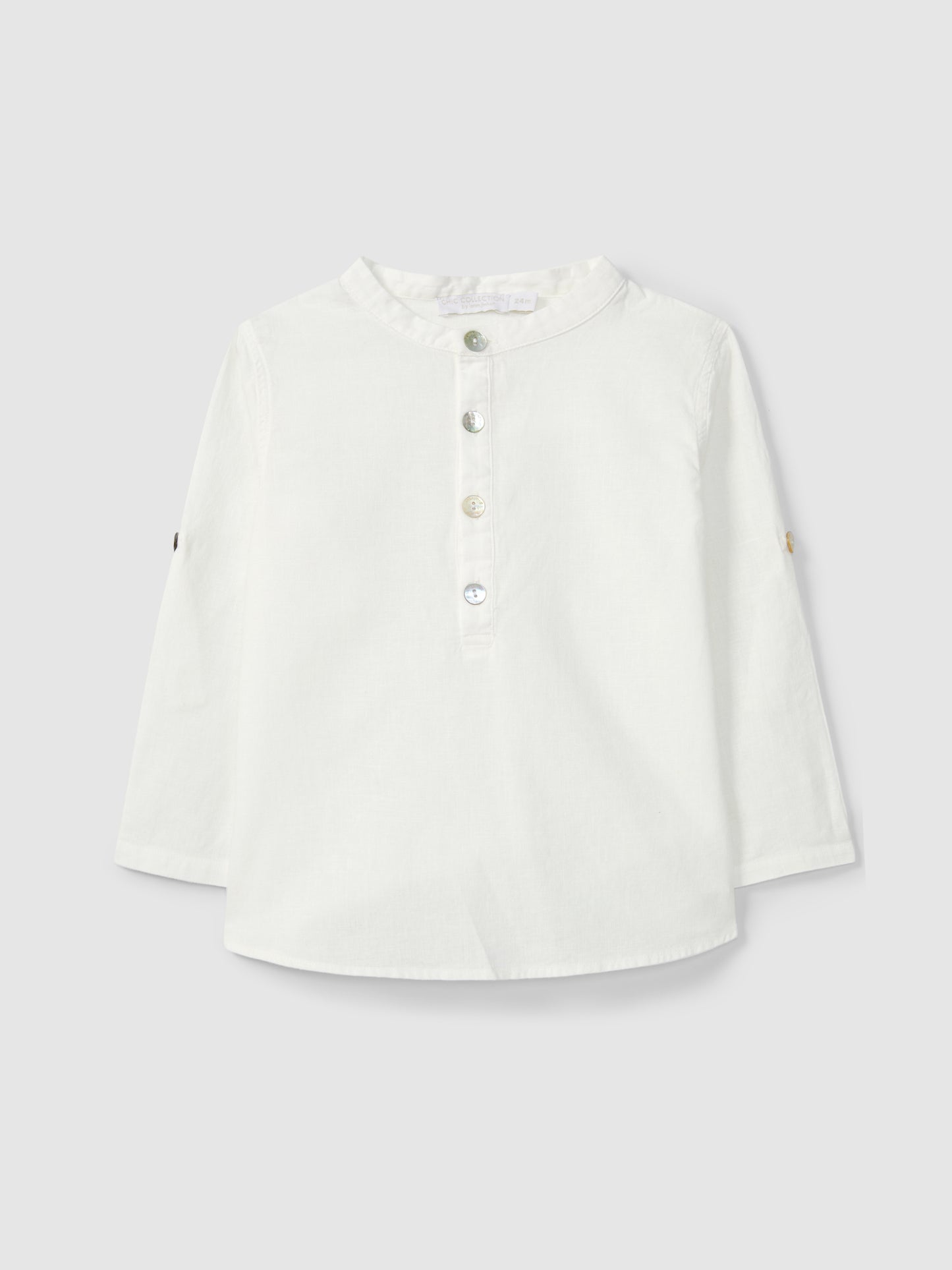 Camisa linho LARANJINHA