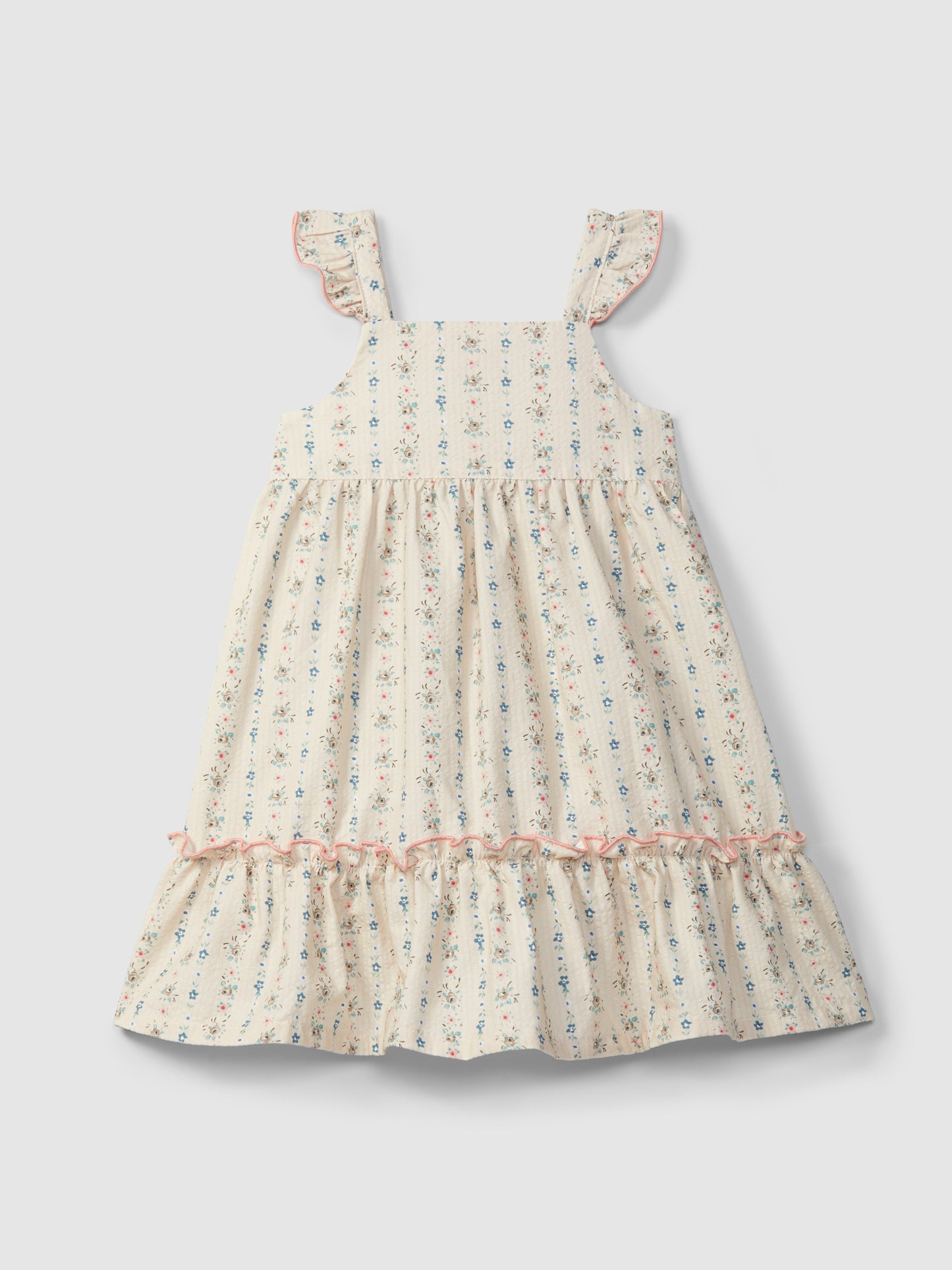Vestido estampado floral LARANJINHA