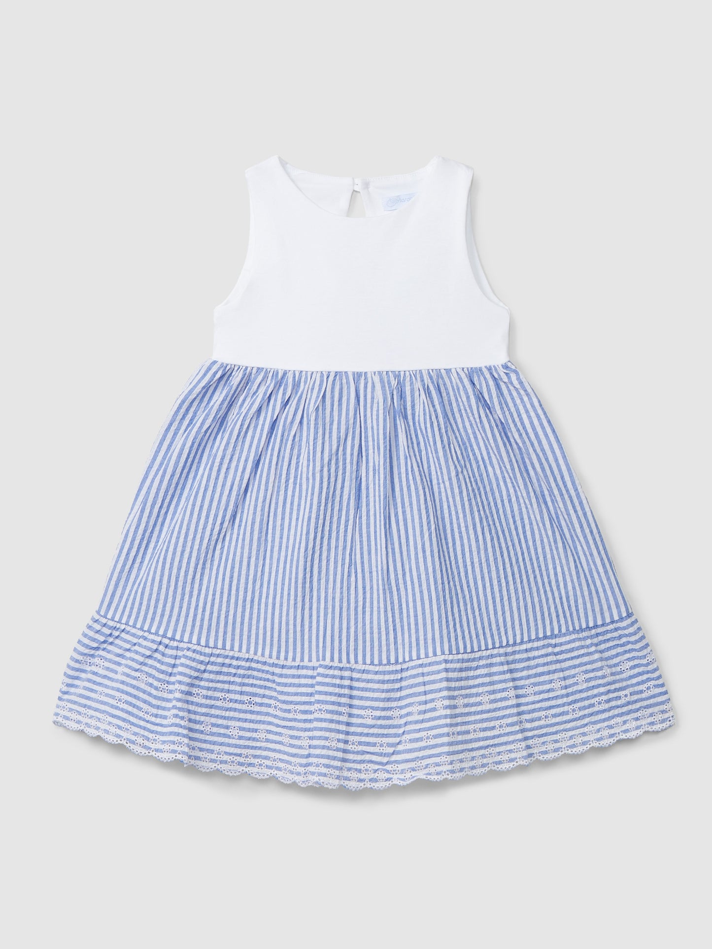 Vestido riscas LARANJINHA
